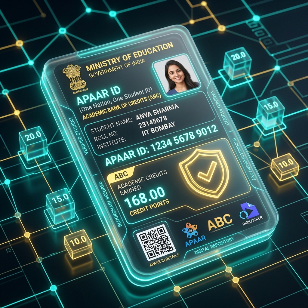 APAAR ID & Academic Bank of Credits (ABC) — 26 Crore IDs Created under One Nation One Student ID | Digital India Update