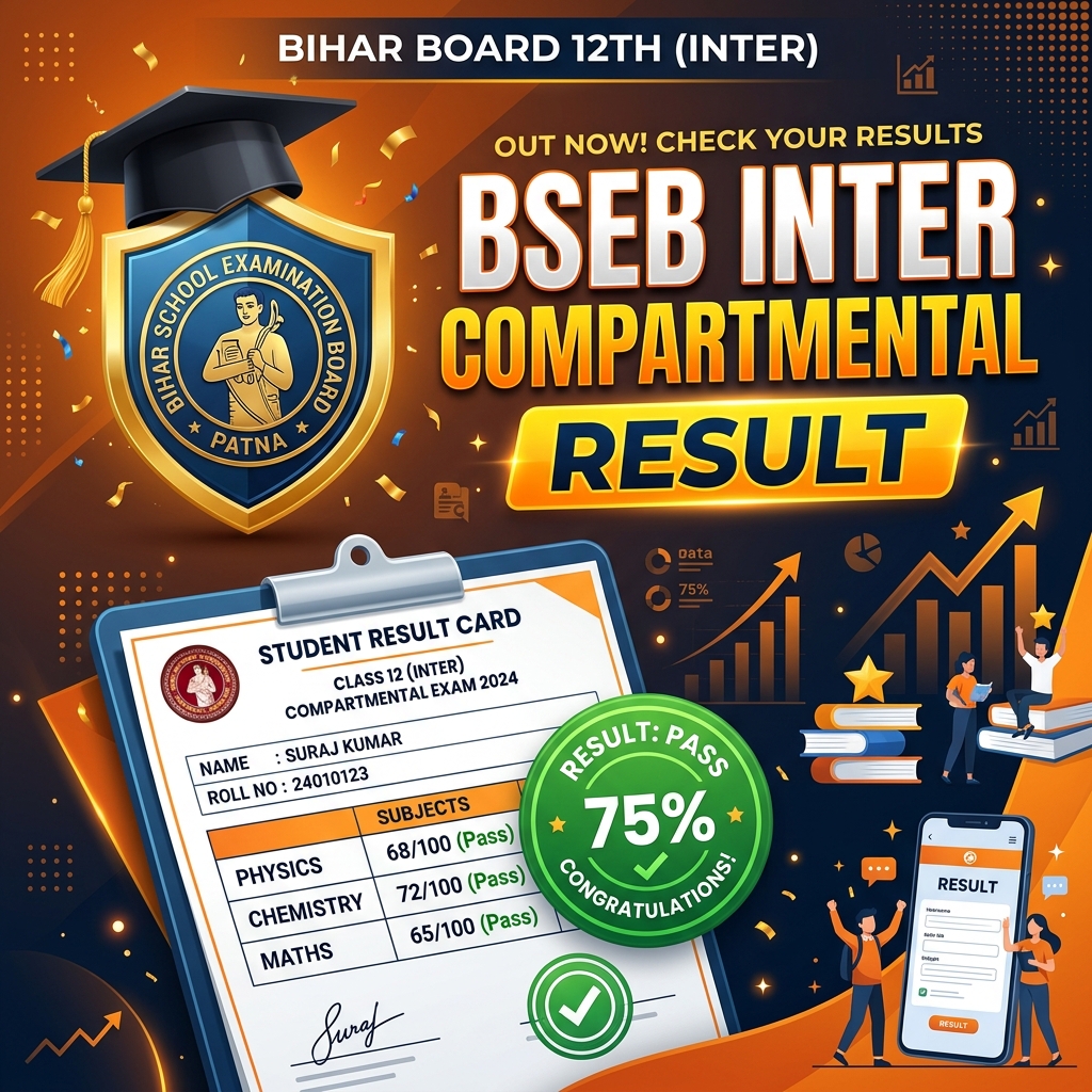 Bihar Board BSEB Inter Compartmental & Special Result 2026: Link to Check Class 12 Scores