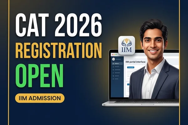 CAT 2026 Registration Open — IIM Exam on November 29, Eligibility, Fees & How to Apply on iimcat.ac.in