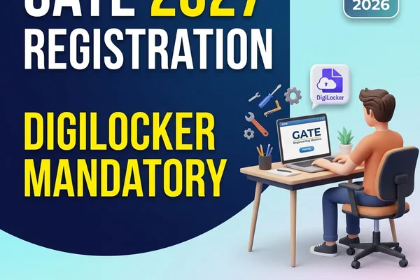 GATE 2027 Registration Begins August 14 — Mandatory DigiLocker Verification Announced by IIT Madras