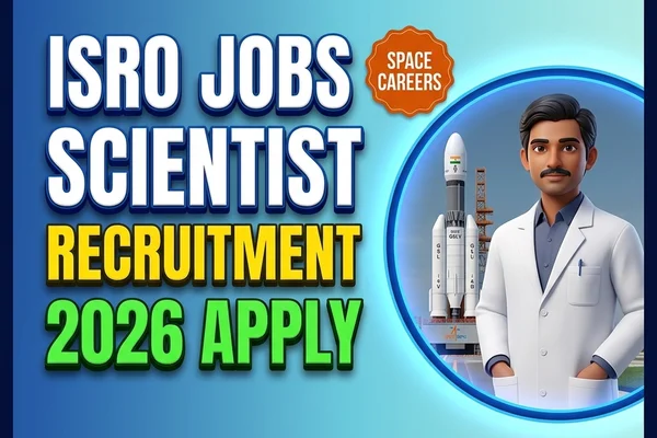 ISRO Recruitment 2026 — Scientist, Assistant & Apprentice Posts, Apply Before August 17