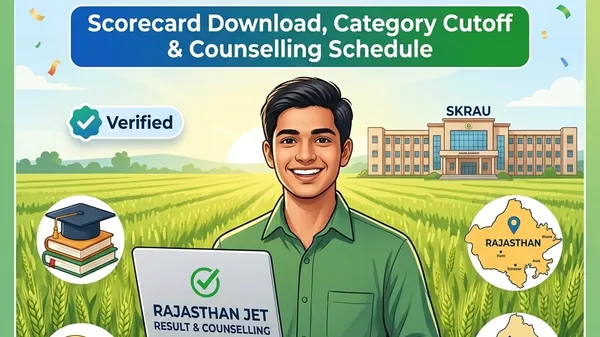 Rajasthan JET Agriculture 2026 Result Expected Shortly: Scorecard Download, Category Cutoff & Counselling Schedule
