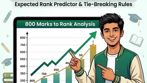 Rajasthan JET UG Marks vs Rank 2026: Expected Rank Predictor, Scorecard Details & Tie-Breaking Criteria