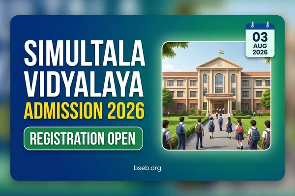 Simultala Awasiya Vidyalaya Class 6 Admission 2026 Registration Begins: Application Form, Eligibility & Exam Pattern